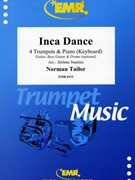 Inca Dance by Tailor Norman - Naulais Jerome - for 4 Trumpets and Piano (4 Trumpets and Piano (Guitar Bass Guitar and Drums optional))