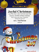 Joyful Christmas by Parson Ted for 2 Trumpets Horn Trombone Tuba and Chorus (2 Trumpets Horn Trombone Tuba and Chorus (Piano Guitar Bass Guitar Tambourine and Drum Set optional))