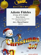 Adeste Fideles by Saurer Marcel for 2 Trumpets Horn and 2 Trombones (2 Trumpets Horn and 2 Trombones (Piano Guitar Bass Guitar Percussions and Drum Set optional))