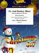 Ox And Donkey Blues by Saurer Marcel for 2 Trumpets Horn and Trombone (2 Trumpets Horn and Trombone (Piano Guitar Bass Guitar Tambourine and Drum Set optional))