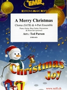 A Merry Christmas by Parson Ted for 4 - Part Ensemble and Chorus (4 - Part Ensemble and Chorus (Piano Guitar Bass Guitar Percussions and Drum Set optional))