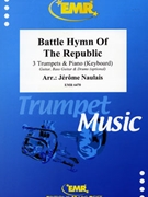 Battle Hymn Of The Republic by Naulais Jerome for 3 Trumpets and Piano (3 Trumpets and Piano (Guitar Bass Guitar and Drums optional))