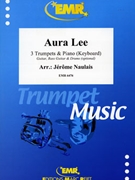 Aura Lee by Naulais Jerome for 3 Trumpets and Piano (3 Trumpets and Piano (Guitar Bass Guitar and Drums optional))