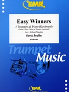 Easy Winners by Joplin Scott - Naulais Jerome - for 3 Trumpets and Piano (3 Trumpets and Piano (Guitar Bass Guitar and Drums optional))