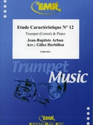 Etude Caracteristique # 12 by Arban Jean-Baptiste - Herbillon Gilles - for Cornet and Piano (Cornet and Piano)