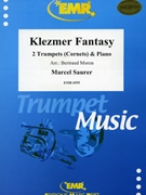 Klezmer Fantasy by Saurer Marcel - Moren Bertrand - for 2 Cornets and Piano (2 Cornets and Piano)