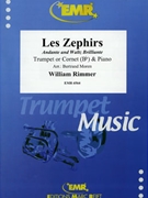 Les Zephyrs by Rimmer William - Moren Bertrand - for Cornet and Piano (Cornet and Piano)