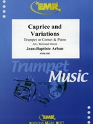 Caprice and Variations by Arban Jean-Baptiste - Moren Bertrand - for Cornet and Piano (Cornet and Piano)