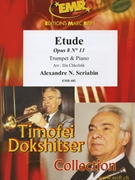 Etude Op. 8 Nr. 11 by Scriabin Alexander - Ilia Chkolnik - for Trumpet and Piano (Trumpet and Piano)