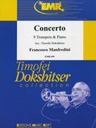Concerto by Manfredini Francesco - Timofei Dokshitser - for 9 Trumpets and Piano (9 Trumpets and Piano (or Organ))