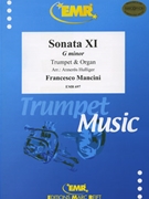 Sonate XI g-moll by Mancini Francesco - Hulliger Anneros - for Piccolo Trumpet and Organ (Piccolo Trumpet and Organ)