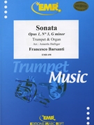 Sonata Op. 1 Nr. 3 g-moll by Barsanti Francesco - Hulliger Anneros - for Piccolo Trumpet and Organ (Piccolo Trumpet and Organ)