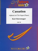 Cassation by Sturzenegger Kurt for Alphorn and Organ (Alphorn and Organ (Alphorn in Gb / Sol bemol))