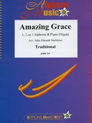 Amazing Grace by Traditional - Mortimer John Glenesk - for Alphorn and Organ (Alphorn and Organ (1 2 or 3 Alphorns))
