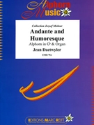 Andante and Humoresque by Daetwyler Jean for Alphorn and Organ (Alphorn and Organ (Alphorn Gb / Solb))