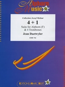 4 + 1 by Daetwyler Jean for 4 Trombones and Alphorn (4 Trombones and Alphorn (Alphorn in F / Fa))