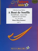 A Bout de Souffle by Sommer Hans-Jurg - Sedlak Jan - for Alphorn and Piano (Alphorn and Piano (Alphorn in Gb / Sol bemol))