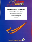 Villanelle & Serenade by Daetwyler Jean - Mortimer John Glenesk - for Alphorn and Brass Quartet (Alphorn and Brass Quartet (Alphorn in F / Fa))