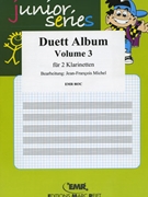 Duet Album Vol. 3 by Michel Jean-Francois for 2 Clarinets (2 Clarinets)