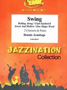 Swing by Armitage Dennis for 2 Clarinets and Piano (2 Clarinets and Piano)