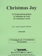 32 Weihnachtsmelodien / Christmas by Michel Jean-Francois for 2 Trumpets 2 Trombones and Drums (2 Trumpets 2 Trombones and Drums)