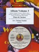 Album Volume 3 by Naulais Jerome for Flute Clarinet and Piano (Flute Clarinet and Piano (Piano (Keyboard / Organ) + Play Back / Play Along CD optional))