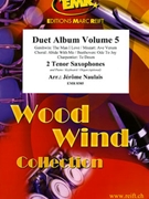 Duet Album Volume 5 by Naulais Jerome for 2 Tenor Saxophones and Piano (2 Tenor Saxophones and Piano (Piano / Keyboard / Organ optional))