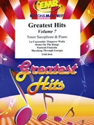 Greatest Hits Volume 7 by Various for Tenor Saxophone and Piano (Tenor Saxophone and Piano (Percussion optional))