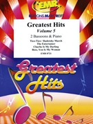 Greatest Hits Volume 5 by Various for 2 Bassoons and Piano (2 Bassoons and Piano (Percussion optional))
