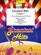 Greatest Hits Volume 4 by Various for 2 Tenor Saxophones and Piano (2 Tenor Saxophones and Piano (Percussion optional))