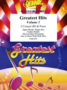 Greatest Hits Volume 1 by Various for 2 Cornets and Piano (2 Cornets and Piano (Percussion optional))