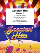 Greatest Hits Volume 1 by Various for 2 Tubas and Piano (2 Tubas and Piano (Percussion optional))