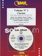 Solo Album Volume 01 by Reift and Armitage for Clarinet w/ Audio (Clarinet and CD Play Back / Play Along)