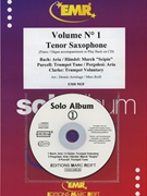 Solo Album Volume 01 by Reift and Armitage for Tenor Saxophone w/ Audio (Tenor Saxophone and CD Play Back / Play Along)