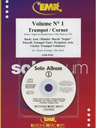 Solo Album Volume 01 by Reift and Armitage for Cornet w/ Audio (Cornet and CD Play Back / Play Along)