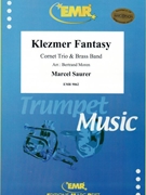 Klezmer Fantasy by Saurer Marcel for 3 Cornets and Brass Band (3 Cornets and Brass Band)