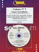 Solo Album Volume 05 by Reift and Armitage for Tenor Saxophone w/ Audio (Tenor Saxophone and CD Play Back / Play Along)