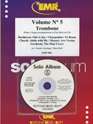 Solo Album Volume 05 by Reift and Armitage for Trombone and Piano or CD (Trombone and Piano or CD Play Back / Play Along)