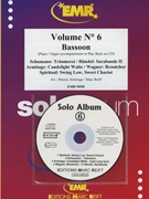 Solo Album Volume 06 by Reift and Armitage for Bassoon w/ Audio (Bassoon and CD Play Back / Play Along)
