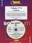 Solo Album Volume 08 by Reift and Armitage for Clarinet w/ Audio (Clarinet and CD Play Back / Play Along)
