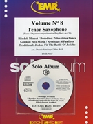 Solo Album Volume 08 by Reift and Armitage for Tenor Saxophone w/ Audio (Tenor Saxophone and CD Play Back / Play Along)