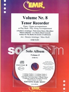 Solo Album Volume 08 by Reift and Armitage for Tenor Recorder w/ Audio (Tenor Recorder and CD Play Back / Play Along)