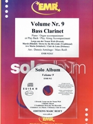 Solo Album Volume 09 by Reift and Armitage for Bass Clarinet w/ Audio (Bass Clarinet and CD Play Back / Play Along)