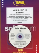 Solo Album Volume 10 by Reift and Armitage for Bassoon w/ Audio (Bassoon and CD Play Back / Play Along)