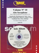 Solo Album Volume 10 by Reift and Armitage for Alto Saxophone w/ Audio (Alto Saxophone and CD Play Back / Play Along)