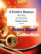 4 Festive Dances by Susato Tielman - Colette Mourey and Bertrand Moren - for Brass Band (Brass Band)
