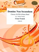 Domine Non Secundum by Franck Cesar - Naulais Jerome - for Chorus (Chorus (SATB) and Brass Band)