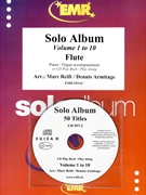 Solo Album (Vol. 1-10 + 2 CDs) by Armitage Dennis for Flute w/ Audio (Flute and CD Play Back / Play Along)