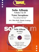 Solo Album (Vol. 1-10 + 2 CDs) by Armitage Dennis for Tenor Saxophone and Piano (Tenor Saxophone and Piano (+ CD Play Back / Play Along optional))