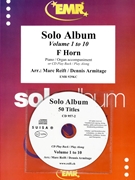 Solo Album (Vol. 1-10 + 2 CDs) by Armitage Dennis for Horn w/ Audio (Horn and CD Play Back / Play Along)
